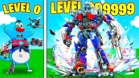 Roblox Oggy Create Biggest Army Of Robots In Robot Tycoon With Jack Oggy And Jack Rock