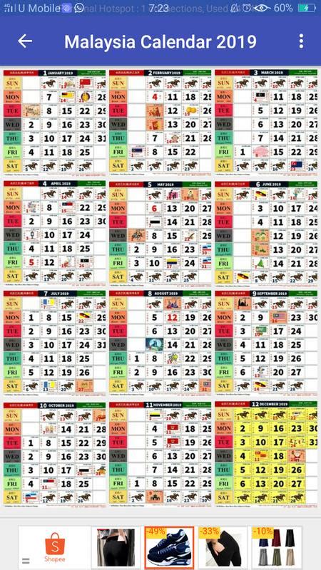Malaysia Calendar 2019 For Android Apk Download