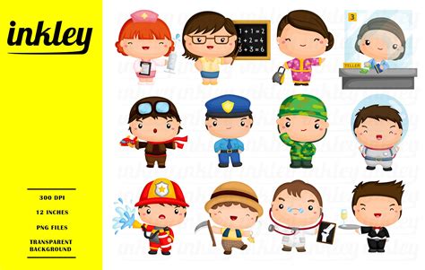Job And Occupation Clipart Cute Job Clip Art Profession Clipart Free Svg On Request