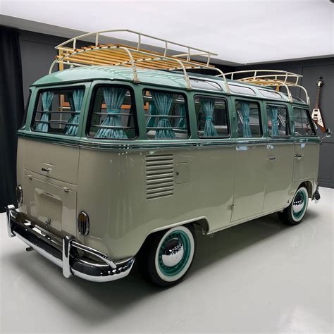 1972 Volkswagen Microbus Deluxe Samba 23 Window Traditional Motors