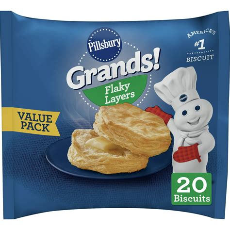 Pillsbury Grands Biscuits Value Pack 20 Ct 374 Oz