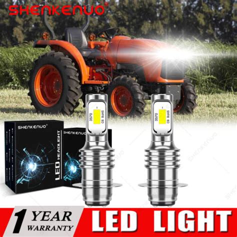 2 Super Led Light Bulbs For Kubota L2501h L3200 L3301 L3800 Tc422 30050