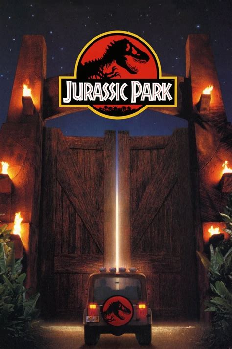 Movie Poster Art Jurassic Park 1993 Parque Jurásico Carteles De