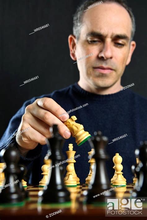 Man Playing Chess Stock Photo Picture And Royalty Free Image Pic