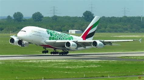 Emirates Airbus A380 Expo 2020 Livery Impressive Takeoff From