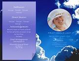 Images of Free Homegoing Service Program Template