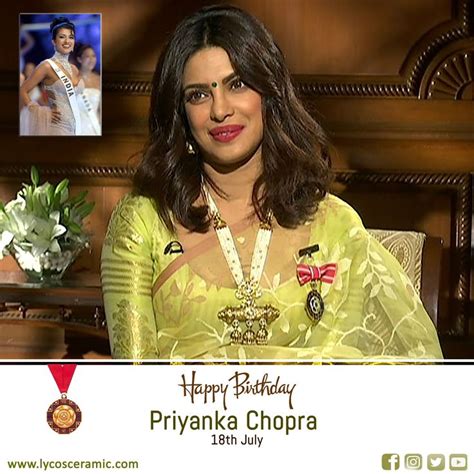 Happy Birthday Priyanka Chopra In 2020 Priyanka Chopra Birthday Chopra Priyanka Chopra