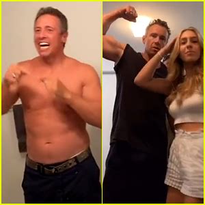 CNNs Chris Cuomo Goes Shirtless In His Babes TikTok Video Flexes In Another Bella