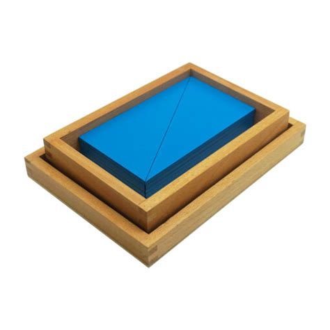 Blue Triangles Montessori Materials Learning Toys And Furniture India