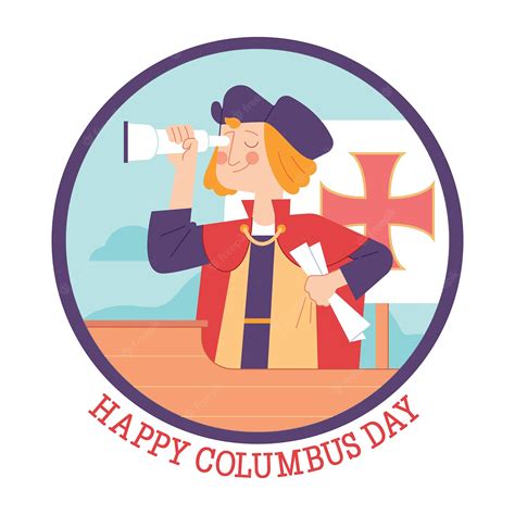 Premium Vector Happy Columbus Day