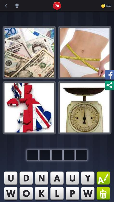 4 Pics 1 Word Answers Solutions Level 70 Pound