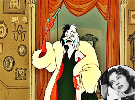 Cruella De Vil 101 Dalmatians From The Faces And Facts Behind Disney