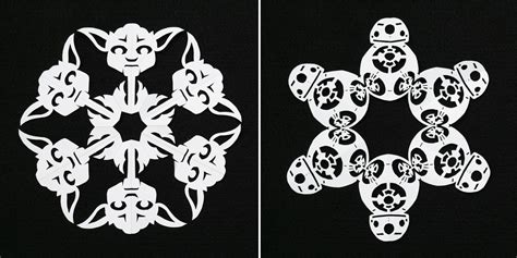 How To Make Star Wars Snowflakes Diy And Crafts Handimania