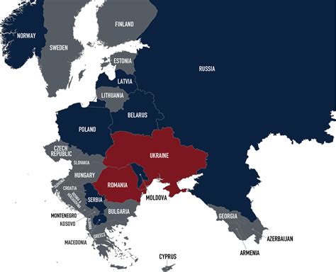 Political Map Of Eurasia