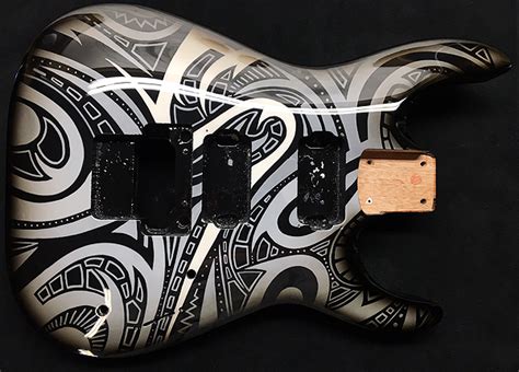 Custom Painted Jackson Dkmg Guitar Sims Guitar Refinishing