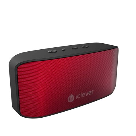 Iclever Portable Wireless Bluetooth Speakers With Metallic Lacquer