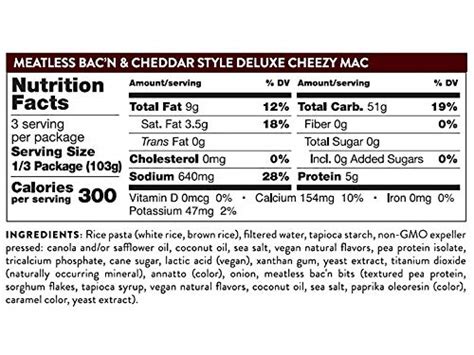 Daiya Cheezy Mac Variety Pack Flavors Cheddar Bac N Cheddar