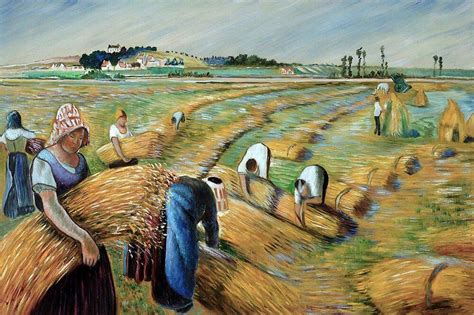 The Harvest Oil Painting Reproduction Reproduction Oil Paintings