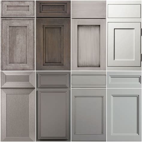 Hancock door style with glacier finish. Shades of Grey- A collage of our favourites shaker style ...