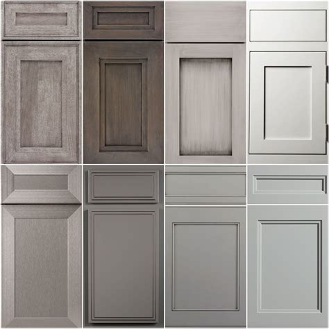 Replacement kitchen cabinet doors shaker style. Shades of Grey- A collage of our favourites shaker style ...