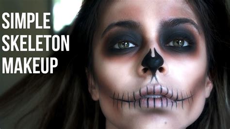 How To Do Skeleton Makeup Without Face Paint Saubhaya Makeup