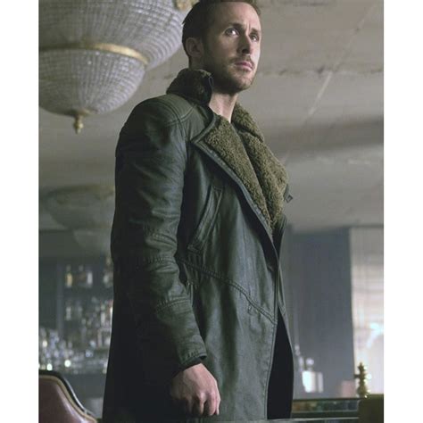 Ryan Gosling Blade Runner 2049 Trench Coat Free Shipping