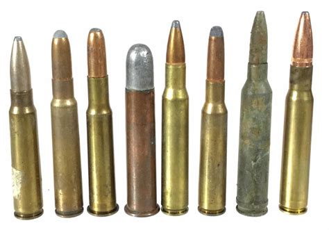 Lot 74 Rds Misc Rifle Ammo 8mm 30 06 Springfield