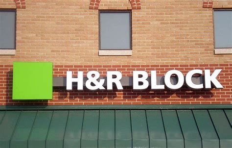 H And R Block Signs By Crannie