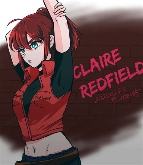 Claire Redfield Resident Evil Drawn By Rhodiumrh Danbooru