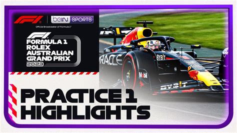 Practice 1 Highlights Formula 1 Rolex Australian Grand Prix 2023 Youtube