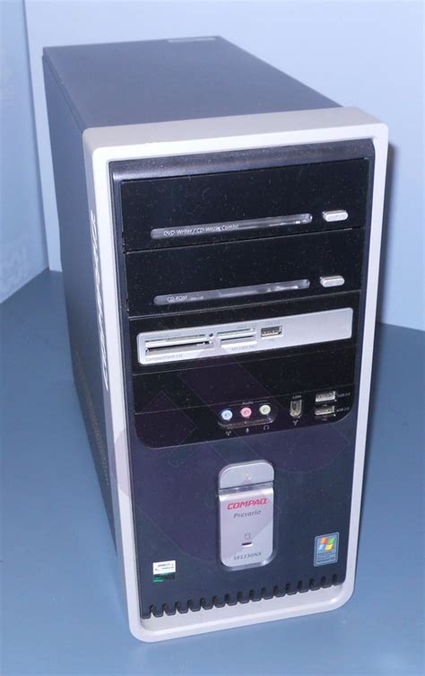 Compaq Presario Sr1130nx Desktop Tower With Windows Xp And Office