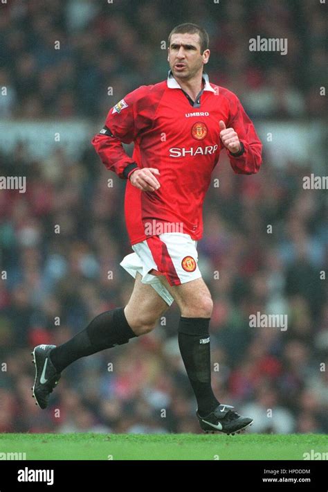 Eric Cantona Manchester United Fc 15 March 1997 Stock Photo Alamy
