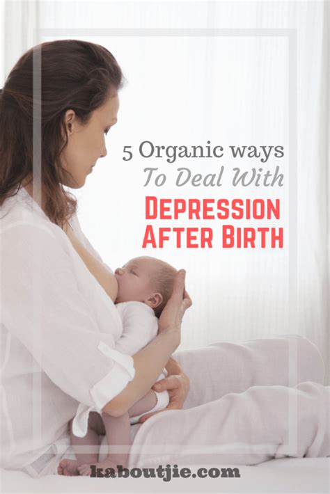 5 Organic Ways To Deal With Depression After Birth
