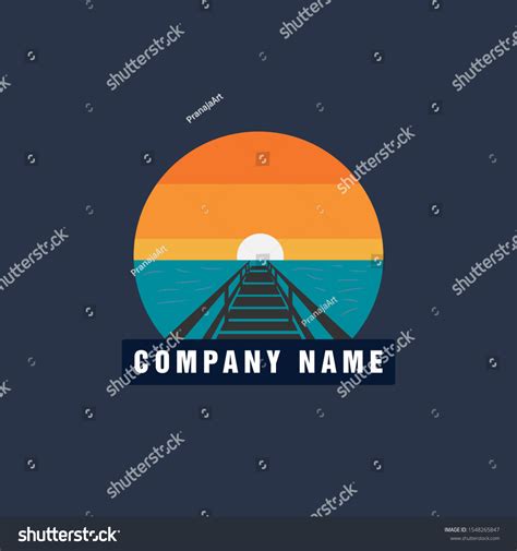 Tree Dock Sunset Over 57 Royalty Free Licensable Stock Vectors