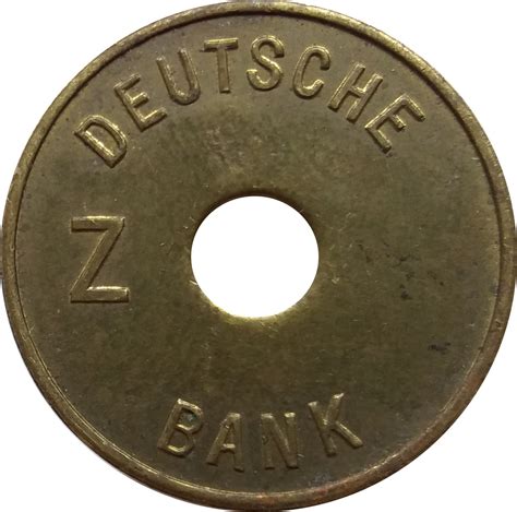 Postfach 110516 60040 frankfurt tel: Safe deposit token - Nachttresor Deutsche Bank Z (Leicher ...