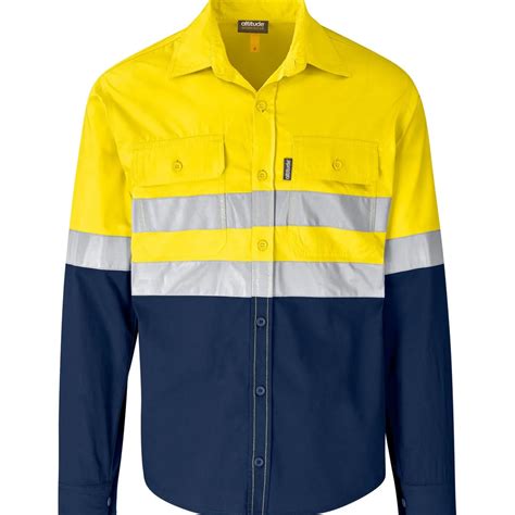 Access Vented Two Tone Reflective Work Shirt Creative Brands