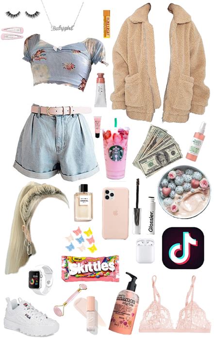 Wannabe Tik Tok Famous Girl Outfit Shoplook Outfit Polyvore