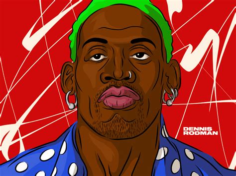 Dennis Rodman By Sontwerper On Dribbble