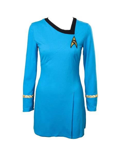 Star Trek Blue Starfleet Uniform Costume Cosplay Cosplay Vestiti In