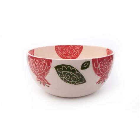 Decorative Pottery Bowl Model Pomegranate Shopipersia