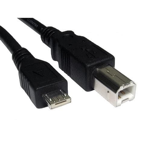 The different usb cable are: Cables Direct Ltd 1.8m USB 2.0 Micro A (M) to Type B (M ...