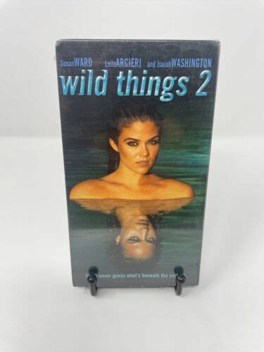 Wild Things Vhs Susan Ward Leila Arcieri Isaiah Washington Ebay