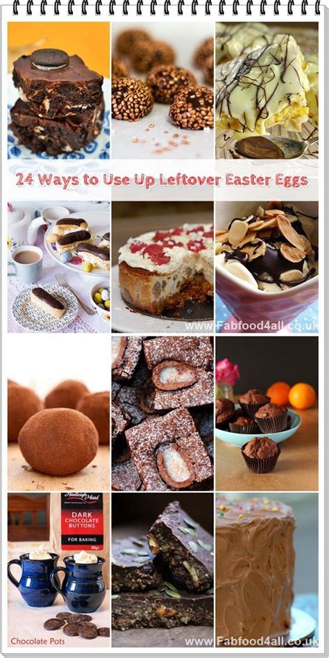 Did you know that bananas can replace your eggs? 24 Ways to use up leftover Easter Eggs! | Leftover easter ...
