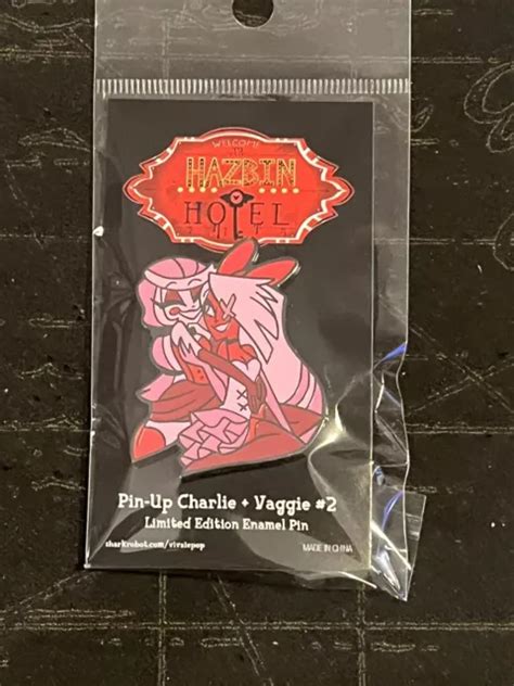 Hazbin Hotel Vivziepop Pin Up Charlie Vaggie Limited Edition