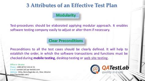 3 Attributes Of An Effective Test Plan