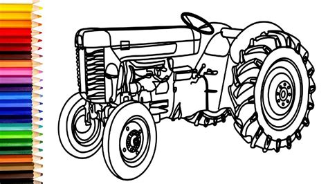Traktor Bilder Ausmalbilder