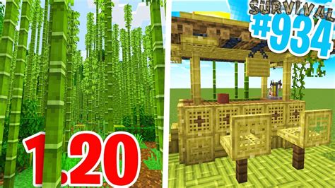 Buildo Un Tiki Bar Con Il BambÙ 120 Minecraft Ita Survival 934