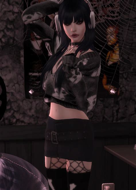 Sims 4 Cc Emo Goth Alternative Scene Mallgoth Bratz Doll Outfits