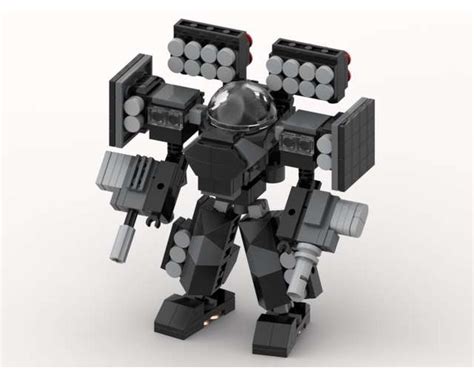 Lego Moc Battle Mech Suit Type A By Meregt Rebrickable Build With Lego