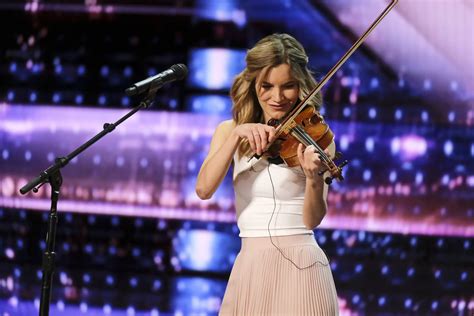 America S Got Talent Gabriella Laberge Sings And Plays Violin Video
